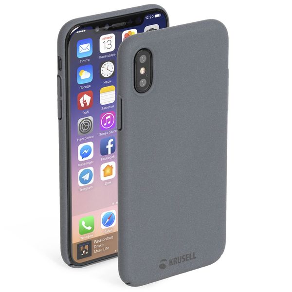 Krusell Sandby Cover the Apple iPhone X/XS - Stone