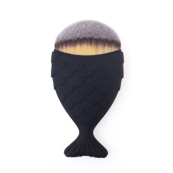 Beauty Trends Foundation Fish Tail Brush - Black
