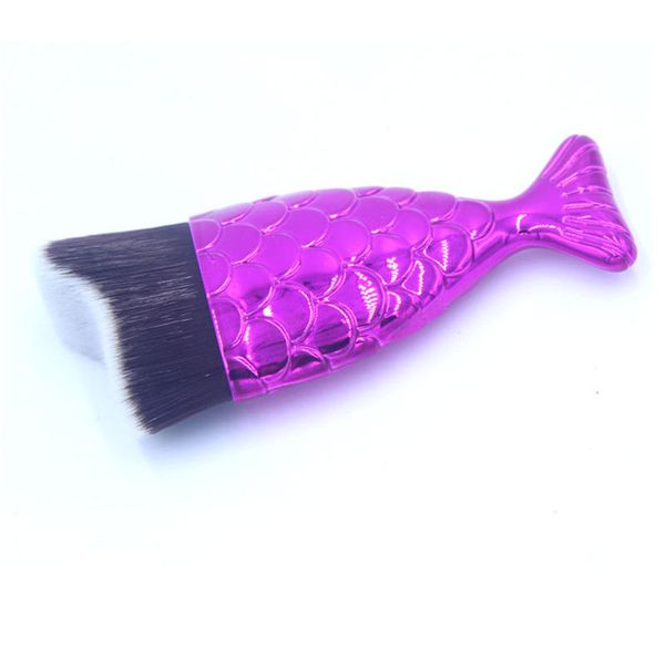 Beauty Trends Contour Fish Tail Brush - Purple