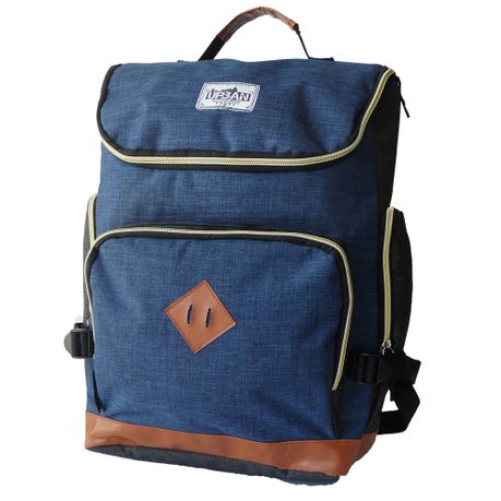 hook and loop backpack