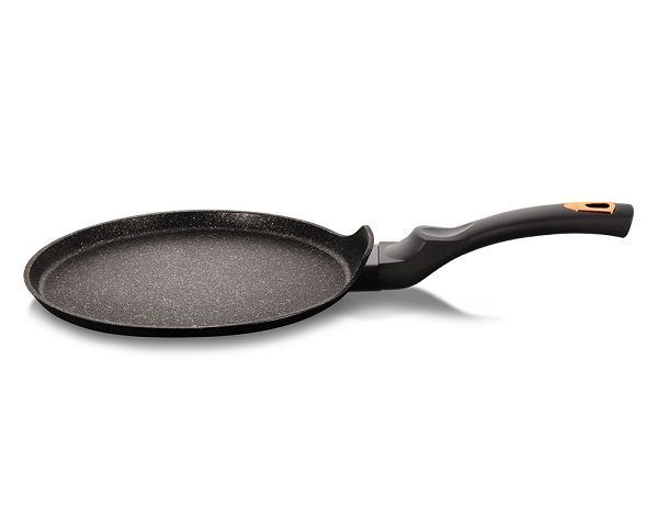Berlinger Haus 25cm Marble Coating Pancake Pan - Black Silver Collection