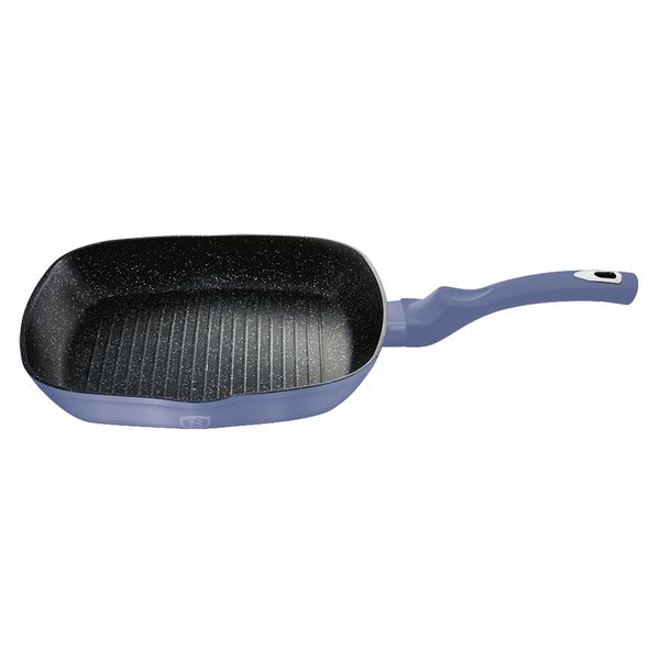 Berlinger Haus 28cm Marble Coating Grill Pan - Royal Purple
