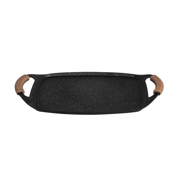 Berlinger Haus Marble Coating Grill Plate 36cm - Rose Gold Collection