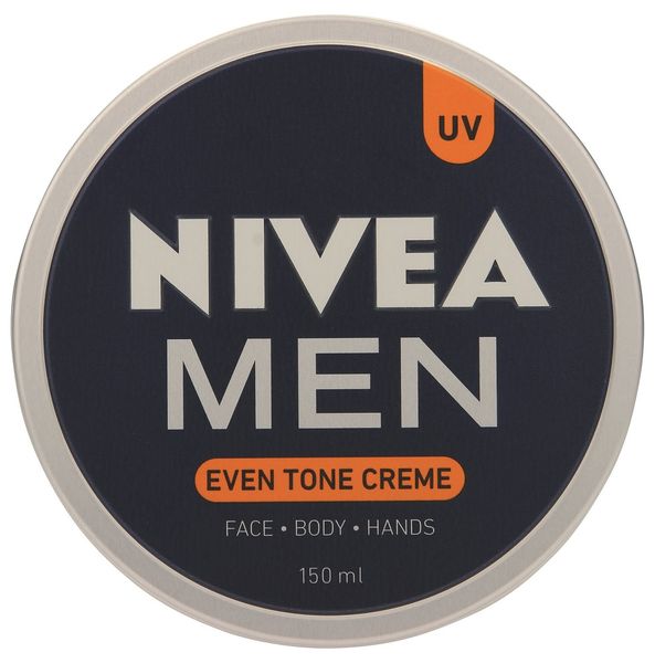 NIVEA MEN Even Tone Face Creme Tin with Liquorice Extract, 150ml