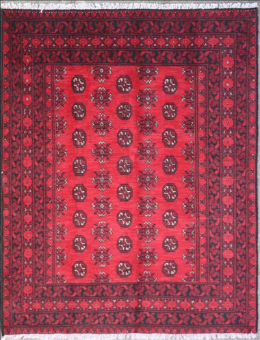 Rugs Original AAQCHA Afghan Design - Red (Size: 243 X 334)