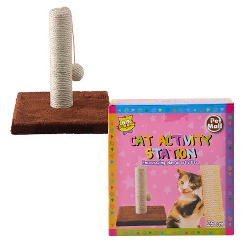 Bulk Pack x2 Cat Toy Activity Station 25cm