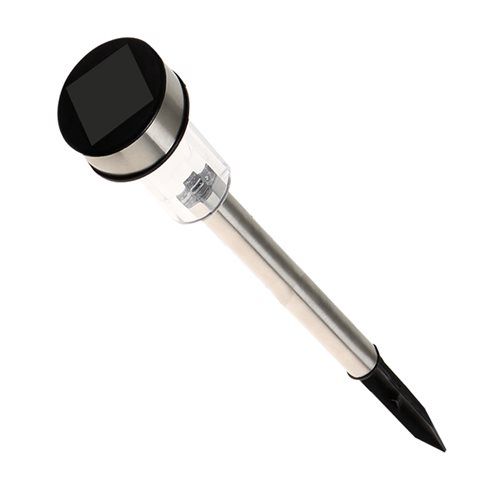 Bulk Pack x5 Stainless Steel Solar Garden Light - 35cm