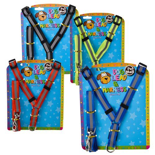 Nylon Dog Harness - 20mmx1.5m - 8 Pack