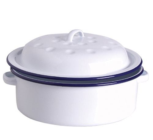 Enamel 1st Grade Round Roaster - 26cm