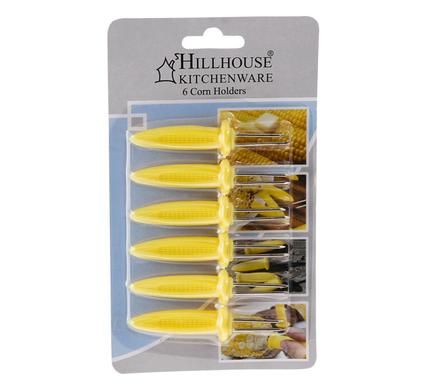 Bulk Pack x12 Corn Holders - 6 Piece