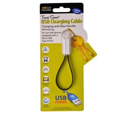 Bulk Pack x5 Android USB Cable Charger Keyring