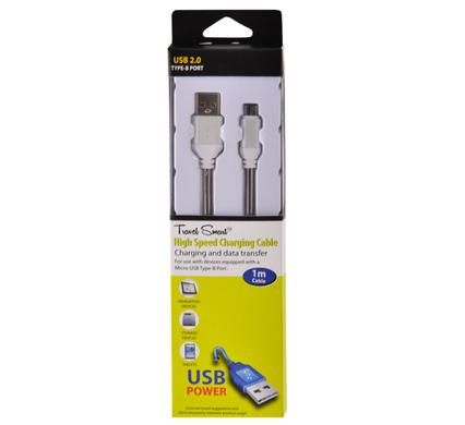 Bulk Pack x3 Android High Speed USB Cable Charger
