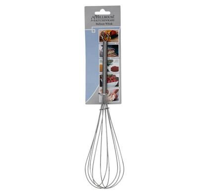 Hillhouse Bulk Pack x8 Metal Egg Whisk - 30cm
