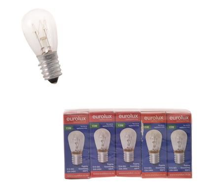 Bulk Pack x6 Pygmy 15W Fridge Globe Bulb Set