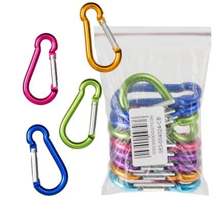 Bulk Pack x10 Aluminium Snap Hook - 8x80mm
