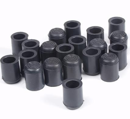 Bulk Pack x20 Ferrule Black Rubber 22mm