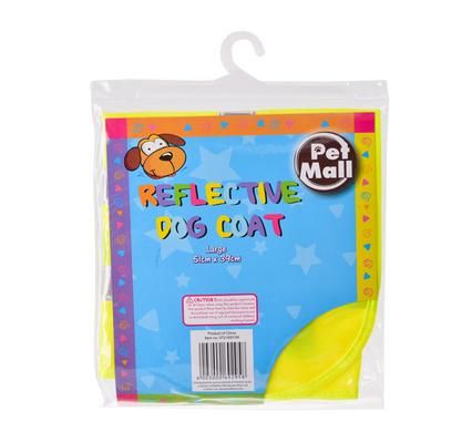 Bulk Pack x3 Reflective Dog Coat - Large (51x39cm)