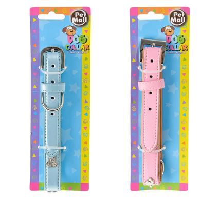 Bulk Pack x4 Medium Dog Collar - Pink &amp; Blue (1.9x45cm)