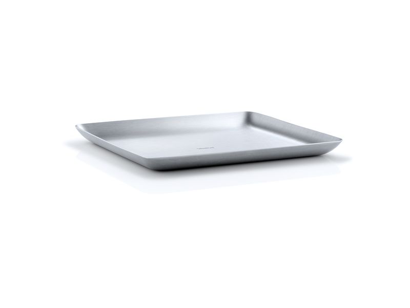 Blomus Basic Stainless Steel Matt Tray - 17 x 20cm