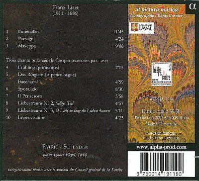 Mazeppa (Scheyder) (CD / Album)