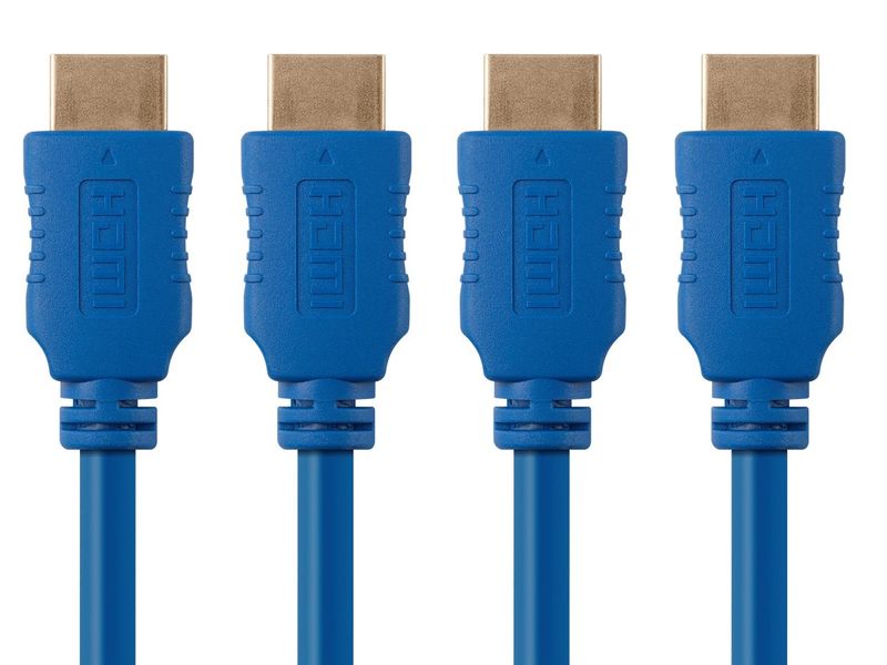 Select Series HDMI Cable 1.8m - Blue 2 Pack