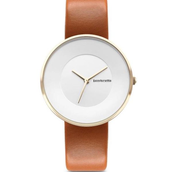 Lambretta - Womens Watch - Cielo 34 Leather - Cognac