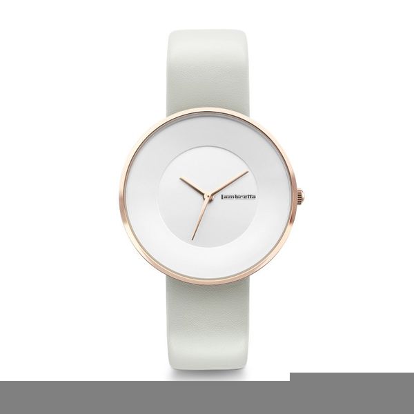 Lambretta - Womens Watch - Cielo 34 - Leather - Ivory