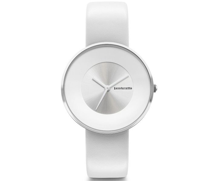 Lambretta - Womens Watch - Cielo 34 - Leather - White
