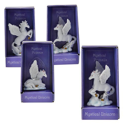 Bulk Pack of 4x Unicorn Ornaments - Assorted