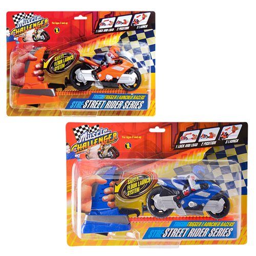 Bulk Pack of 2x Vehicle Launch &amp; Go Trigger Bikes