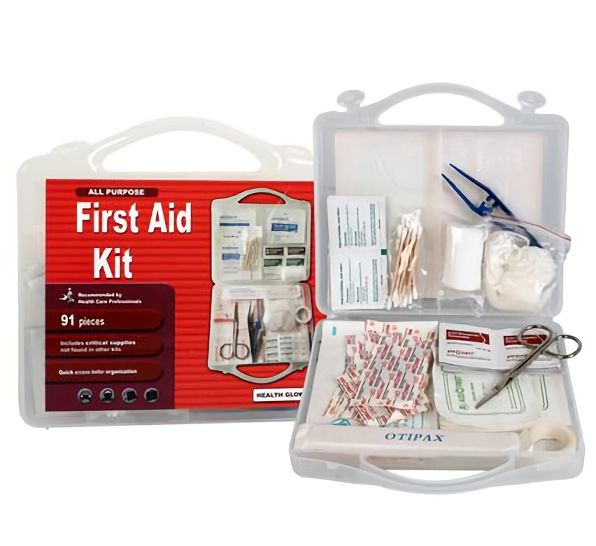 Bulk Pack of 2x Firstaid Kits - 91 Piece Box