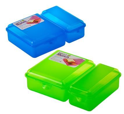 Bulk Pack of 3x Division Lunch Boxes