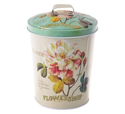 Bulk Pack of 3x Storage Tin Biscuit Barrels