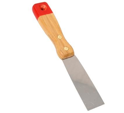 Bulk Pack of 15x Wooden Handle Paint Scrapers - 30mm