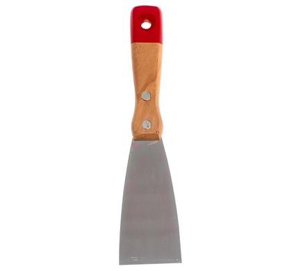 Bulk Pack of 10x Wooden Handle Paint Scrapers - 50mm