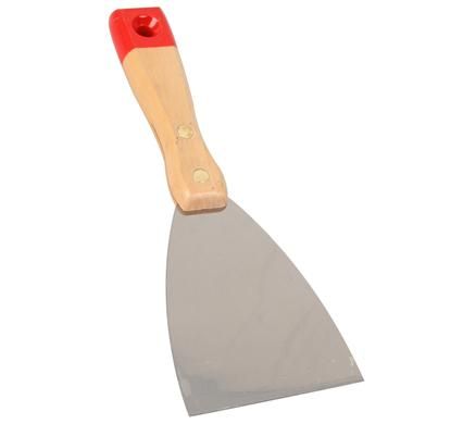 Bulk Pack of 10x Wooden Handle Paint Scrapers - 80mm