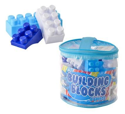 Bulk Pack of 3x Building Blocks with Storage Bag - 44 Piece