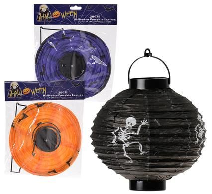 Bulk Pack of 6x Novelty Halloween Lanterns- 20cm