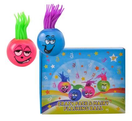 Bulk Pack of 15x Novelty Spikey Hair Balls - 5.5cm