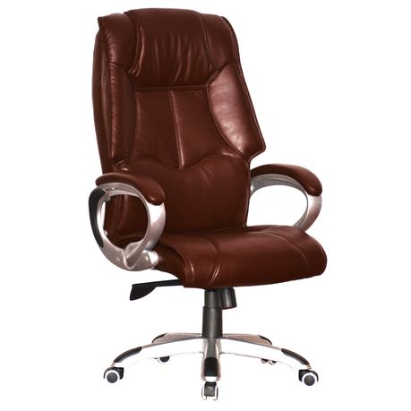 brown ergonomic chair