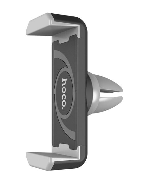 Hoco Mobile Holder Clip for Car Air Vent Outlet - White &amp; Grey