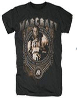 Warcraft: Noble Leader Black T-Shirt (Parallel Import)