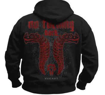 Warcraft: No Turning Back Black Hooded Sweatshirt (Parallel Import)
