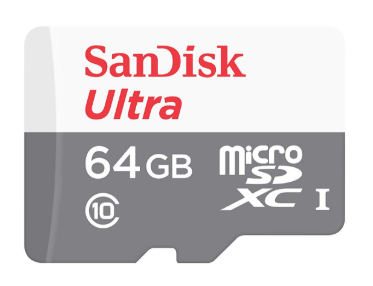 SanDisk 64GB 80 MB/s Ultra Micro UHS-l SDXC C10