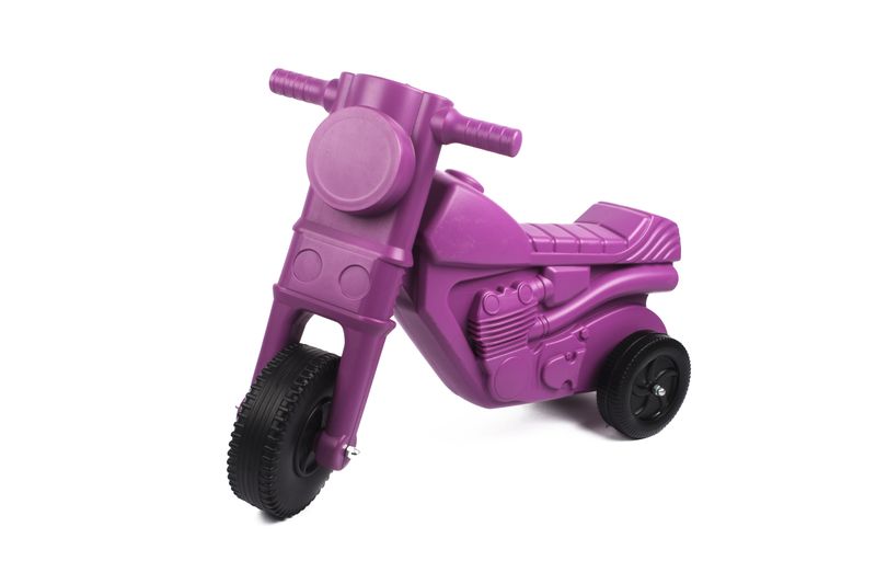 Kiddies Ride-On Plastic Scooter - Purple