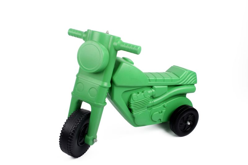 Kiddies Ride-On Plastic Scooter - Green