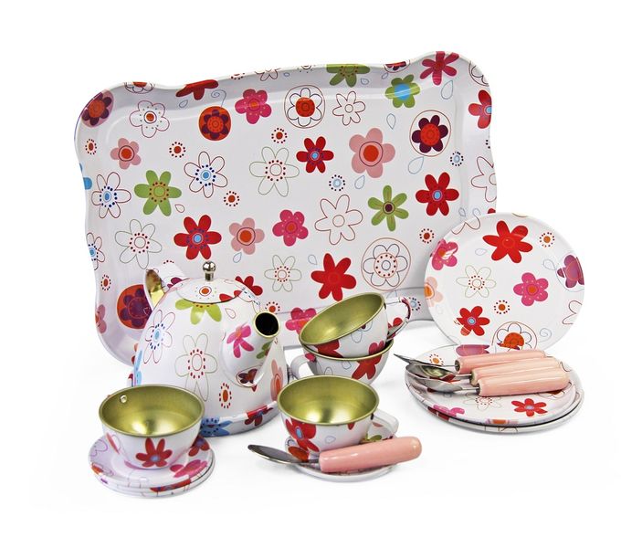 Jeronimo Metal Tea Set