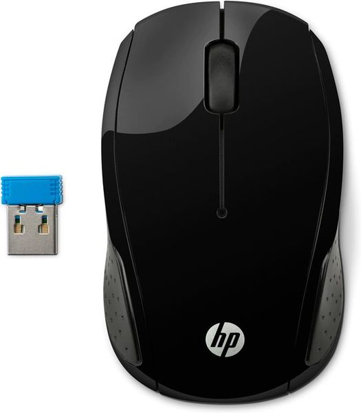 HP 200 Wireless Mouse - Black