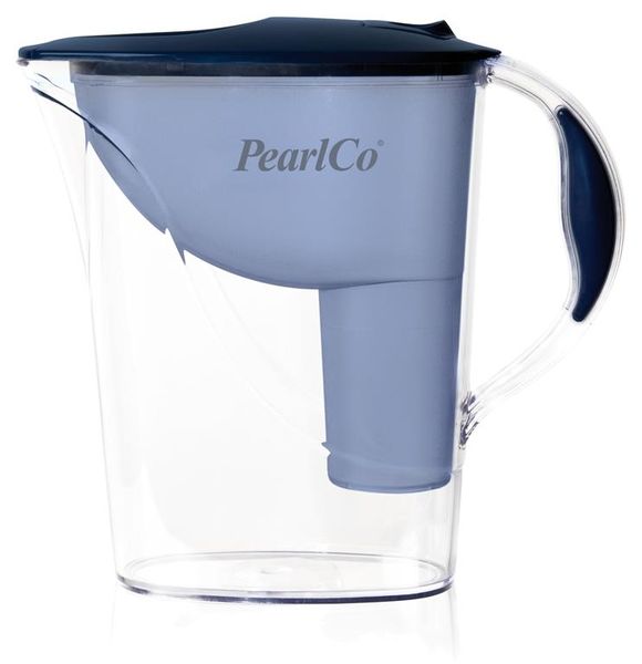 PearlCo Water Filter Jug Standard CLASSIC - 2,4 Litre - Dark Blue