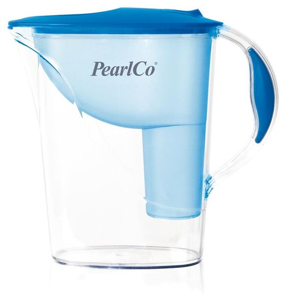 PearlCo Water Filter Jug Standard CLASSIC - 2,4 Litre - Light Blue